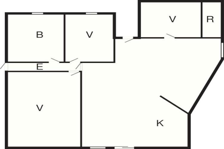 6 Person Holiday Home In Эбельтофт Экстерьер фото
